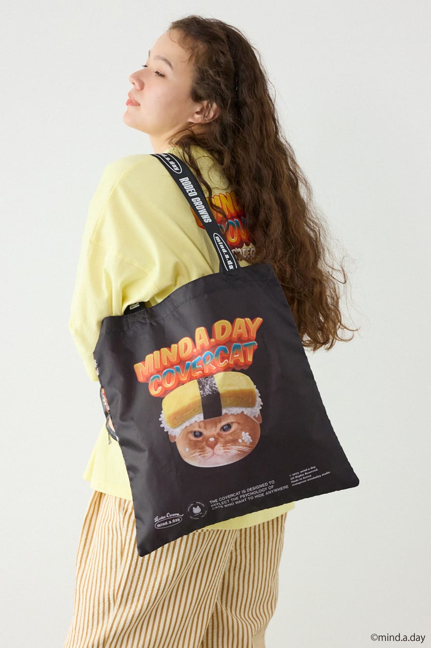 (MIND.A.DAY)エコトートバッグ BLK FREE