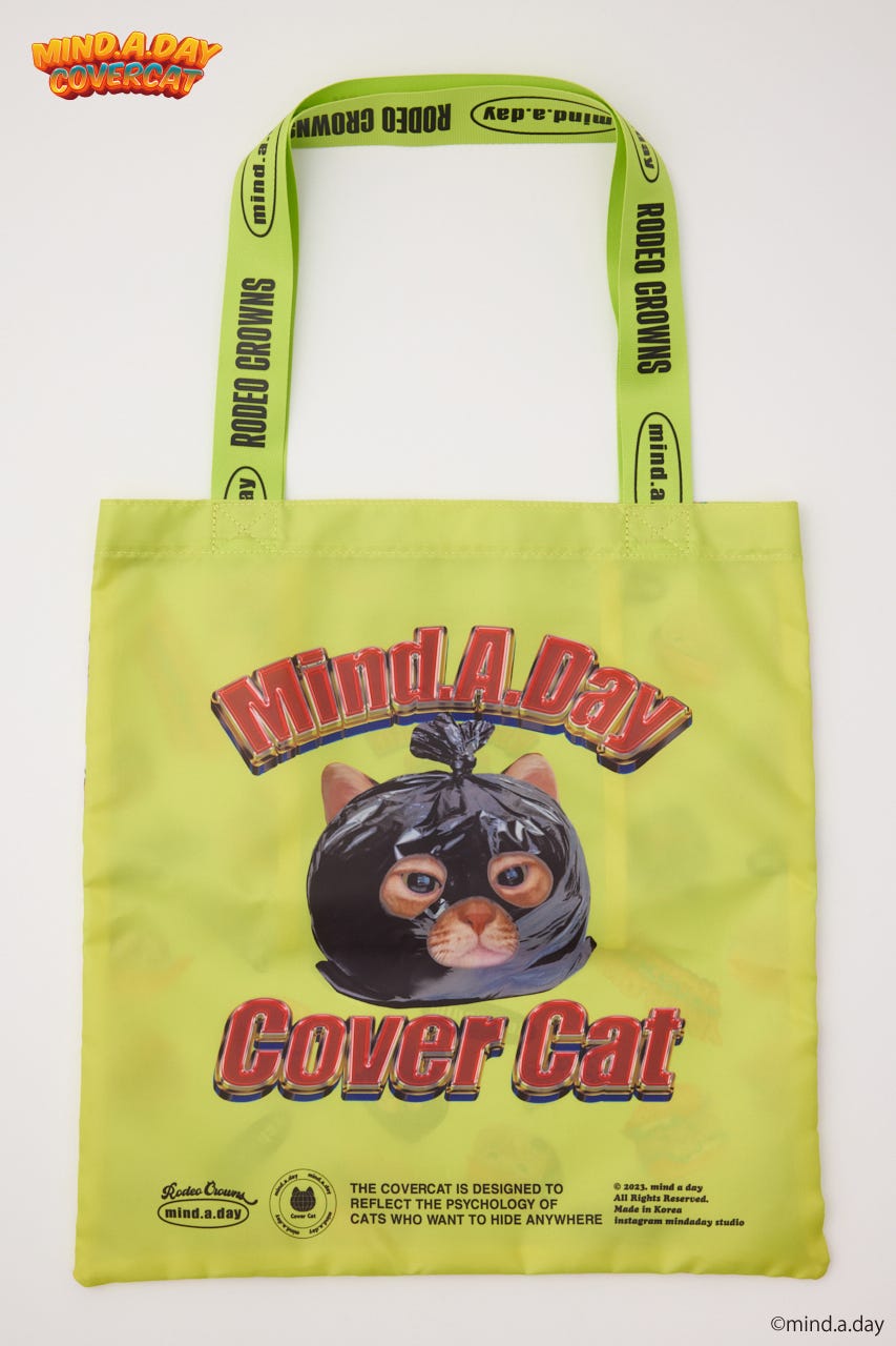 (MIND.A.DAY)エコトートバッグ LIME FREE