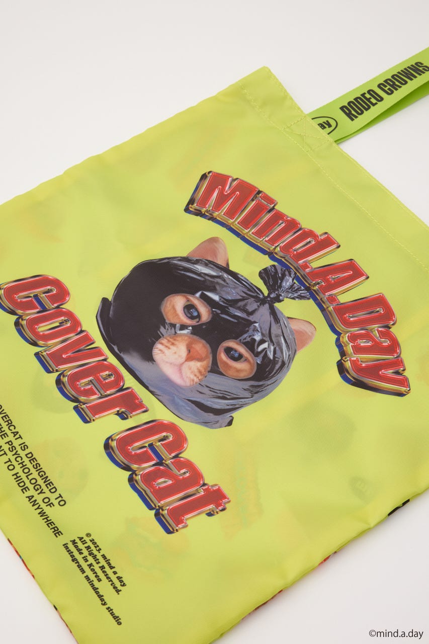 (MIND.A.DAY)エコトートバッグ LIME FREE