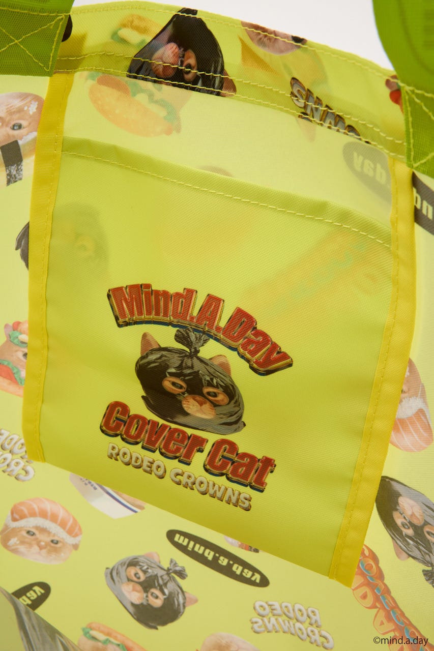 (MIND.A.DAY)エコトートバッグ LIME FREE