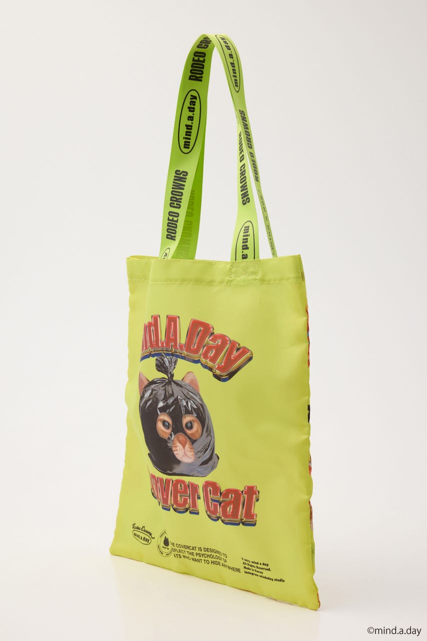 (MIND.A.DAY)エコトートバッグ LIME FREE