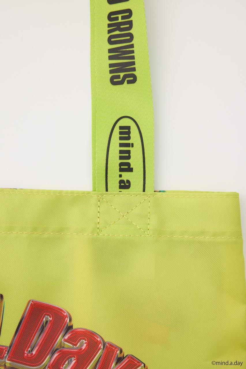 (MIND.A.DAY)エコトートバッグ LIME FREE