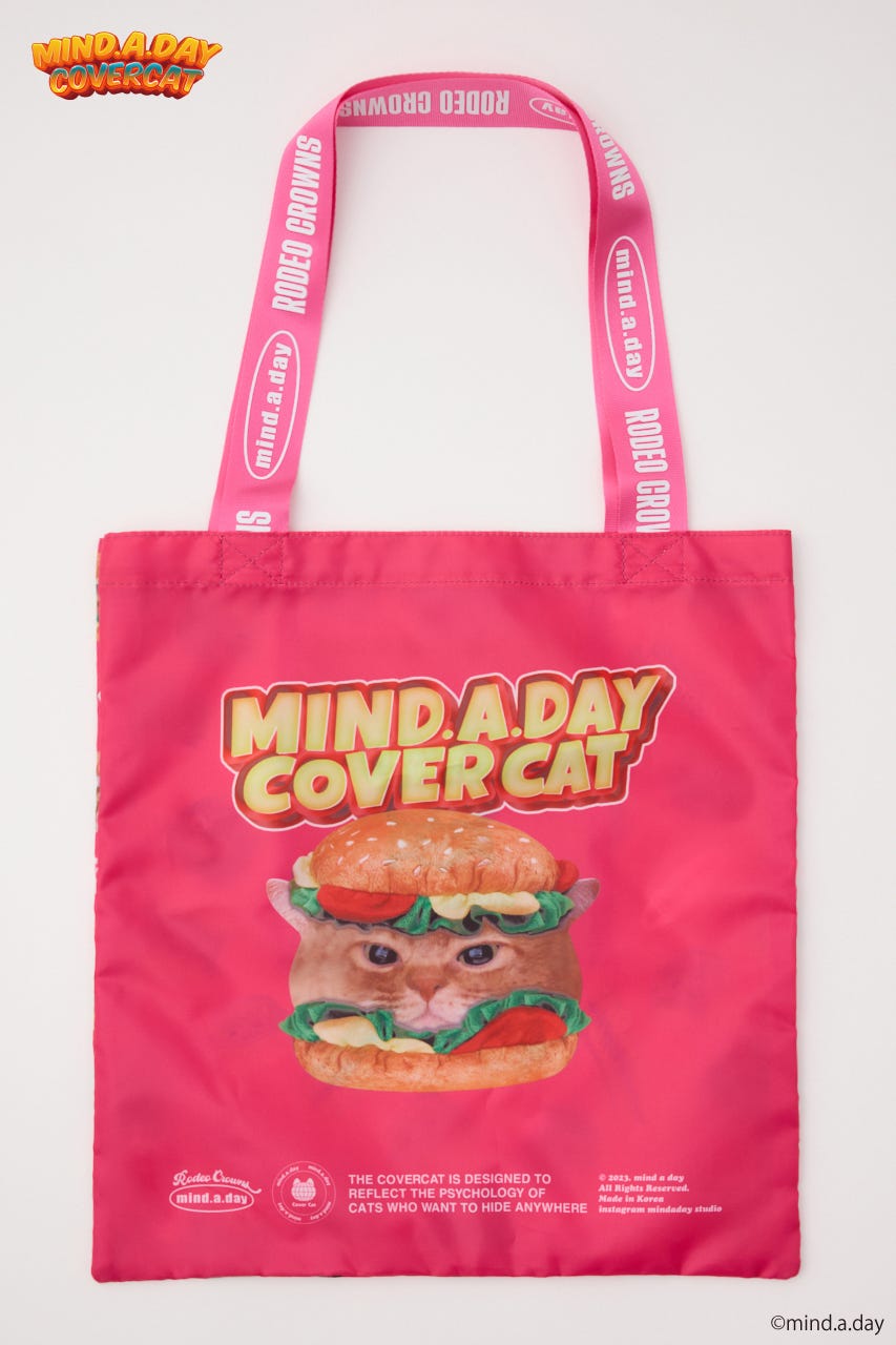 (MIND.A.DAY)エコトートバッグ PNK FREE