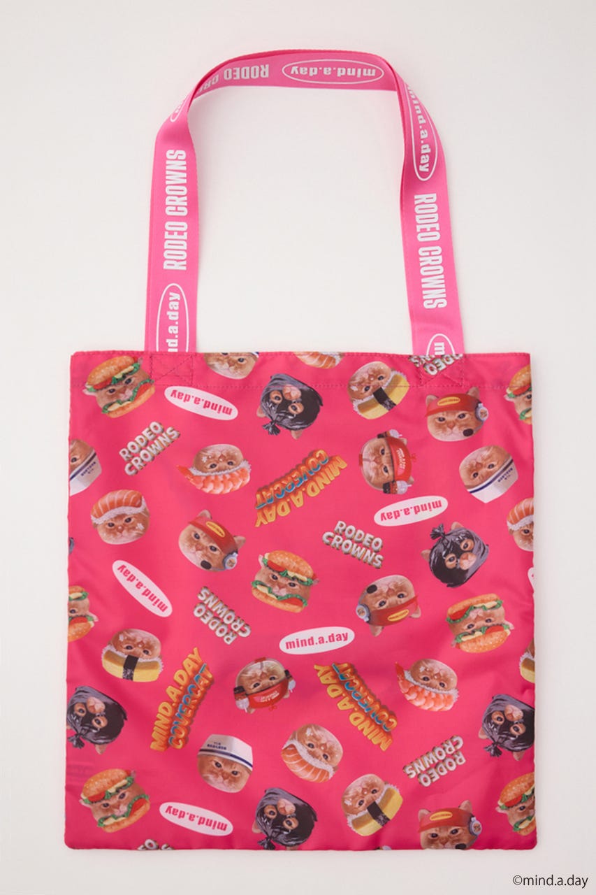 (MIND.A.DAY)エコトートバッグ PNK FREE