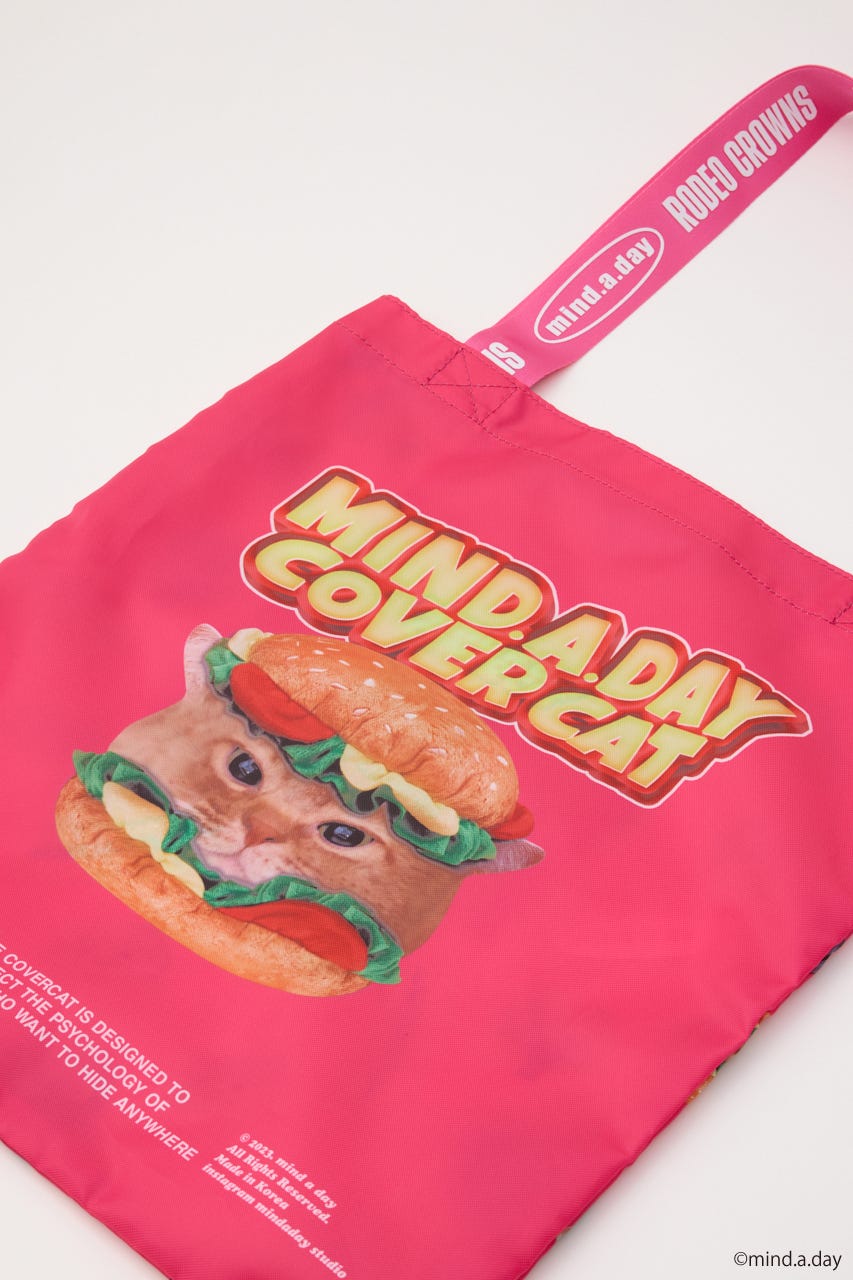 (MIND.A.DAY)エコトートバッグ PNK FREE
