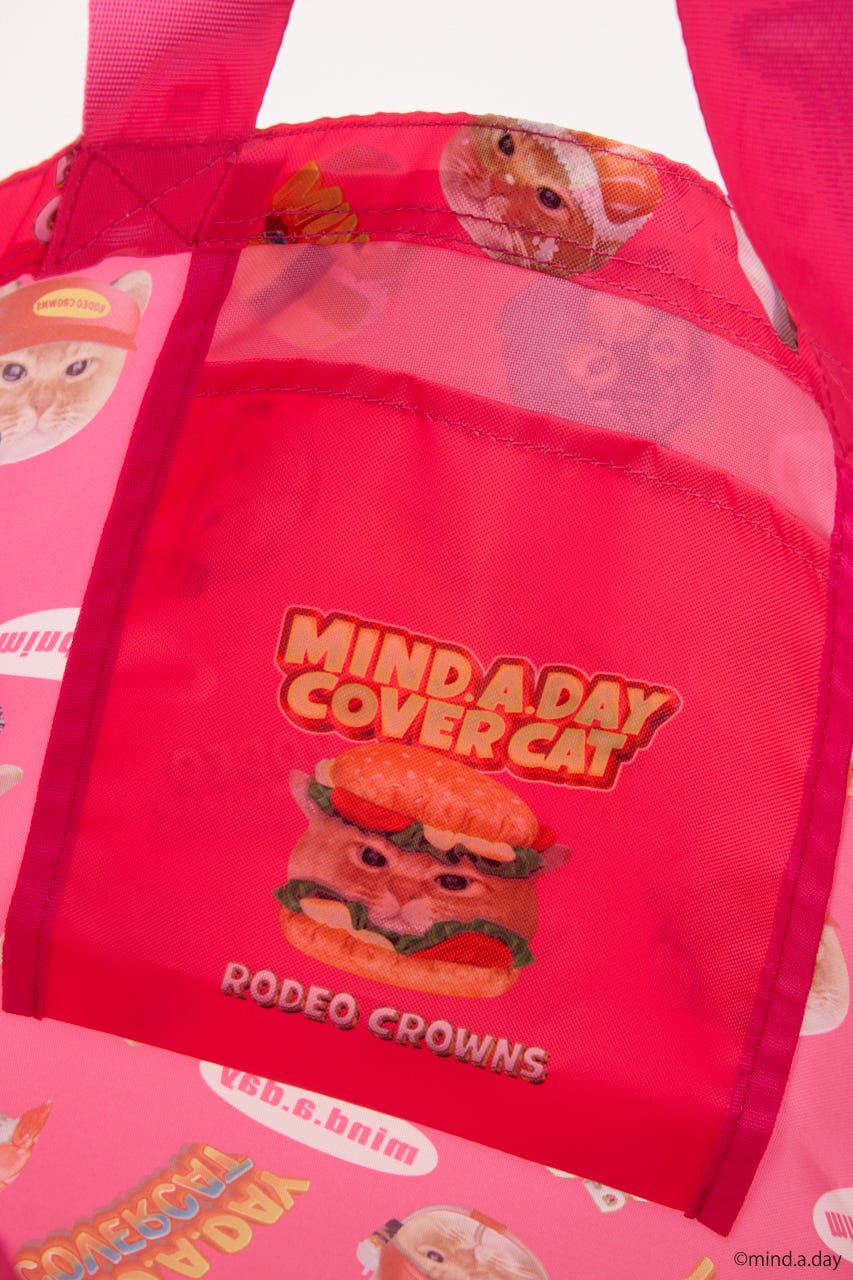 (MIND.A.DAY)エコトートバッグ PNK FREE