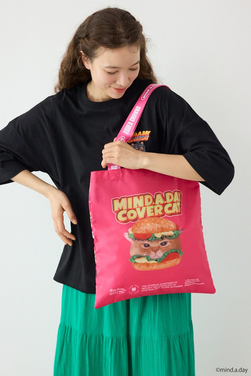 (MIND.A.DAY)エコトートバッグ PNK FREE