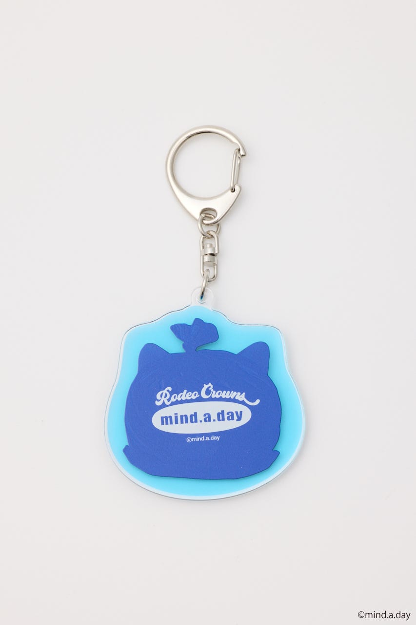 (MIND.A.DAY)アソートCATキーホルダー BLU FREE
