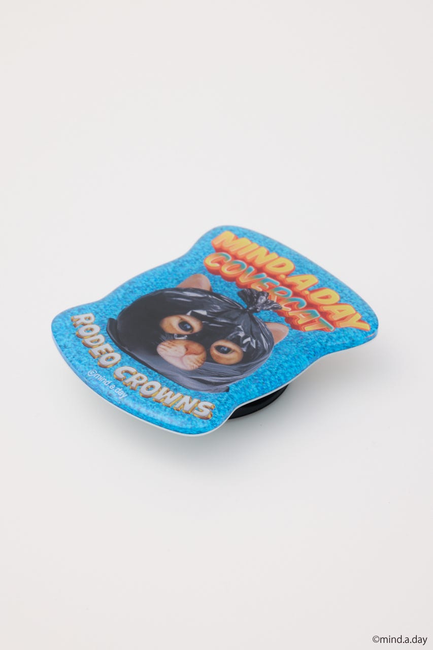 (MIND.A.DAY)アソートCATスマホホルダー BLU FREE