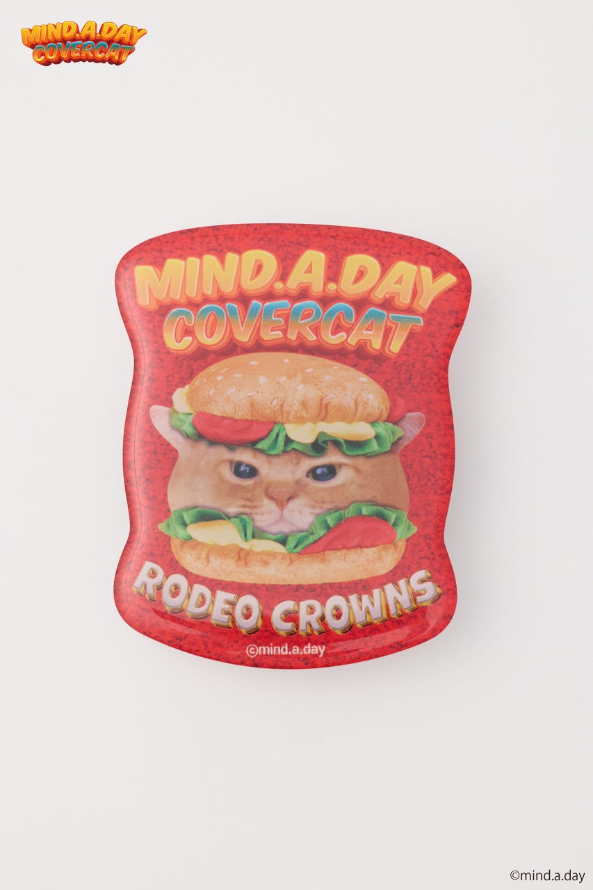 (MIND.A.DAY)アソートCATスマホホルダー RED FREE