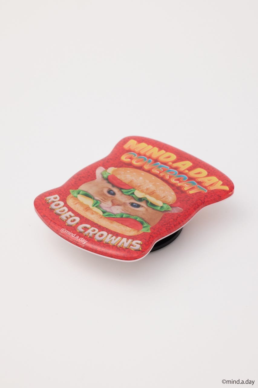 (MIND.A.DAY)アソートCATスマホホルダー RED FREE