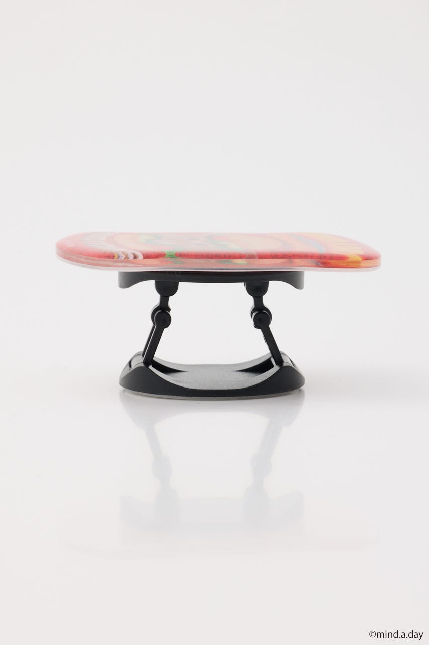 (MIND.A.DAY)アソートCATスマホホルダー RED FREE