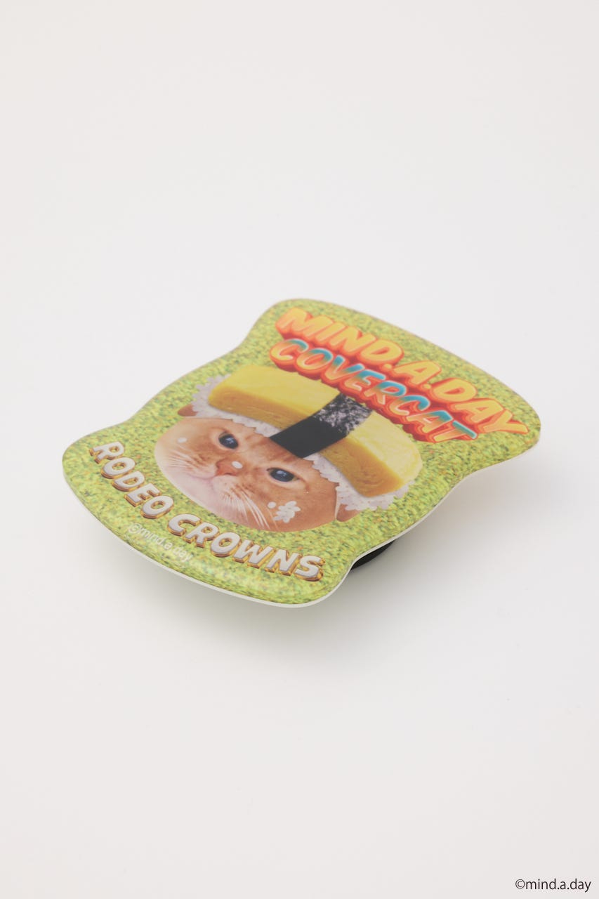 (MIND.A.DAY)アソートCATスマホホルダー YEL FREE