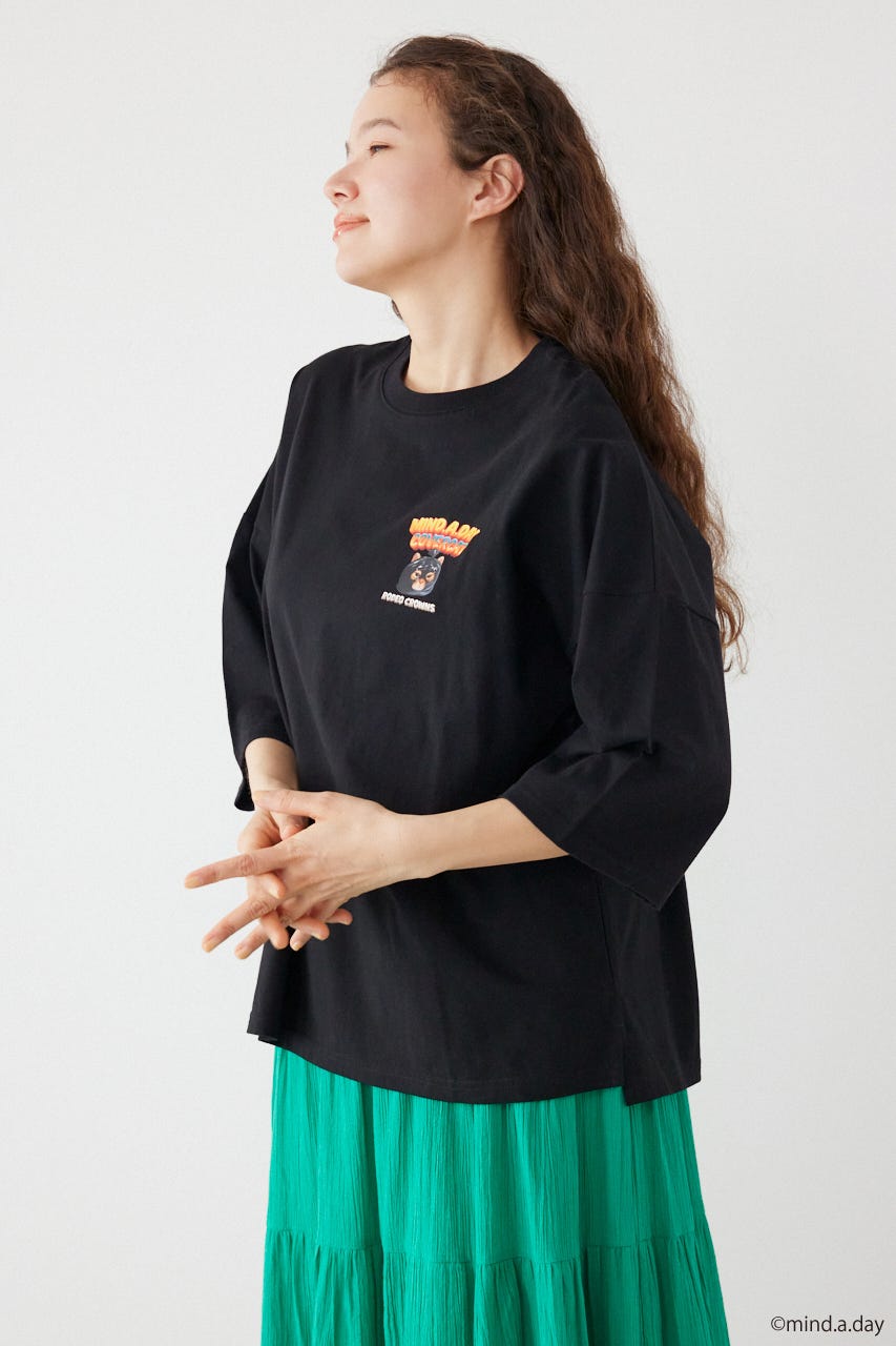 (MIND.A.DAY)SPECIAL FOODS Tシャツ BLK FREE