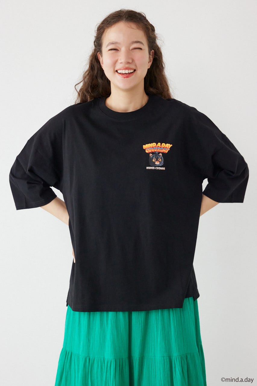 (MIND.A.DAY)SPECIAL FOODS Tシャツ BLK FREE