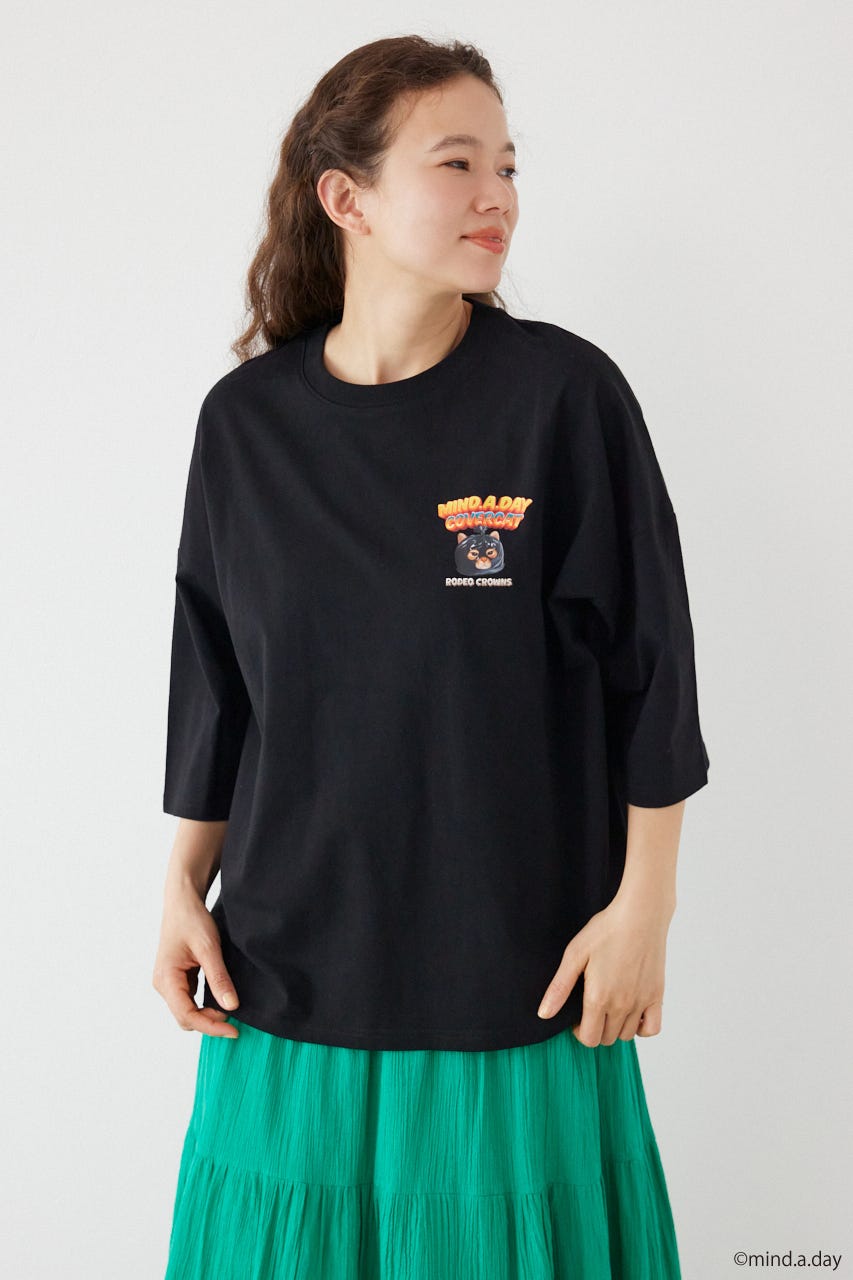 (MIND.A.DAY)SPECIAL FOODS Tシャツ BLK FREE