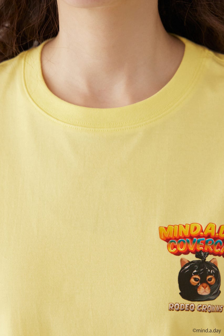 (MIND.A.DAY)SPECIAL FOODS Tシャツ L/YEL FREE