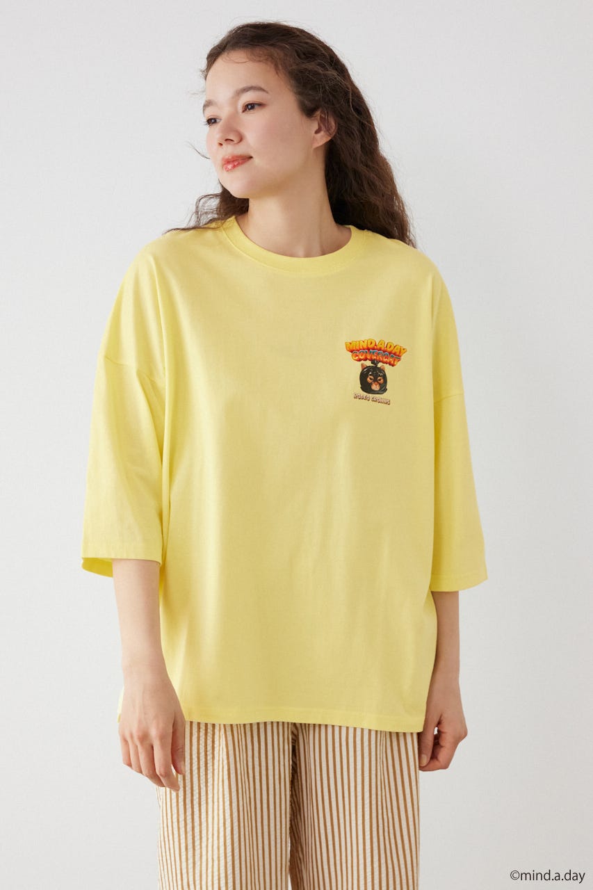 (MIND.A.DAY)SPECIAL FOODS Tシャツ L/YEL FREE