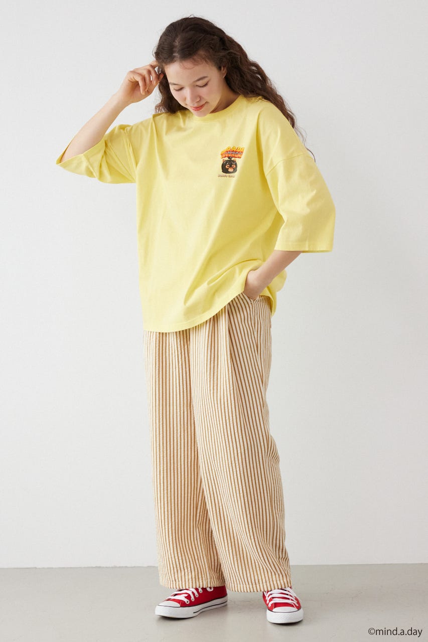 (MIND.A.DAY)SPECIAL FOODS Tシャツ L/YEL FREE