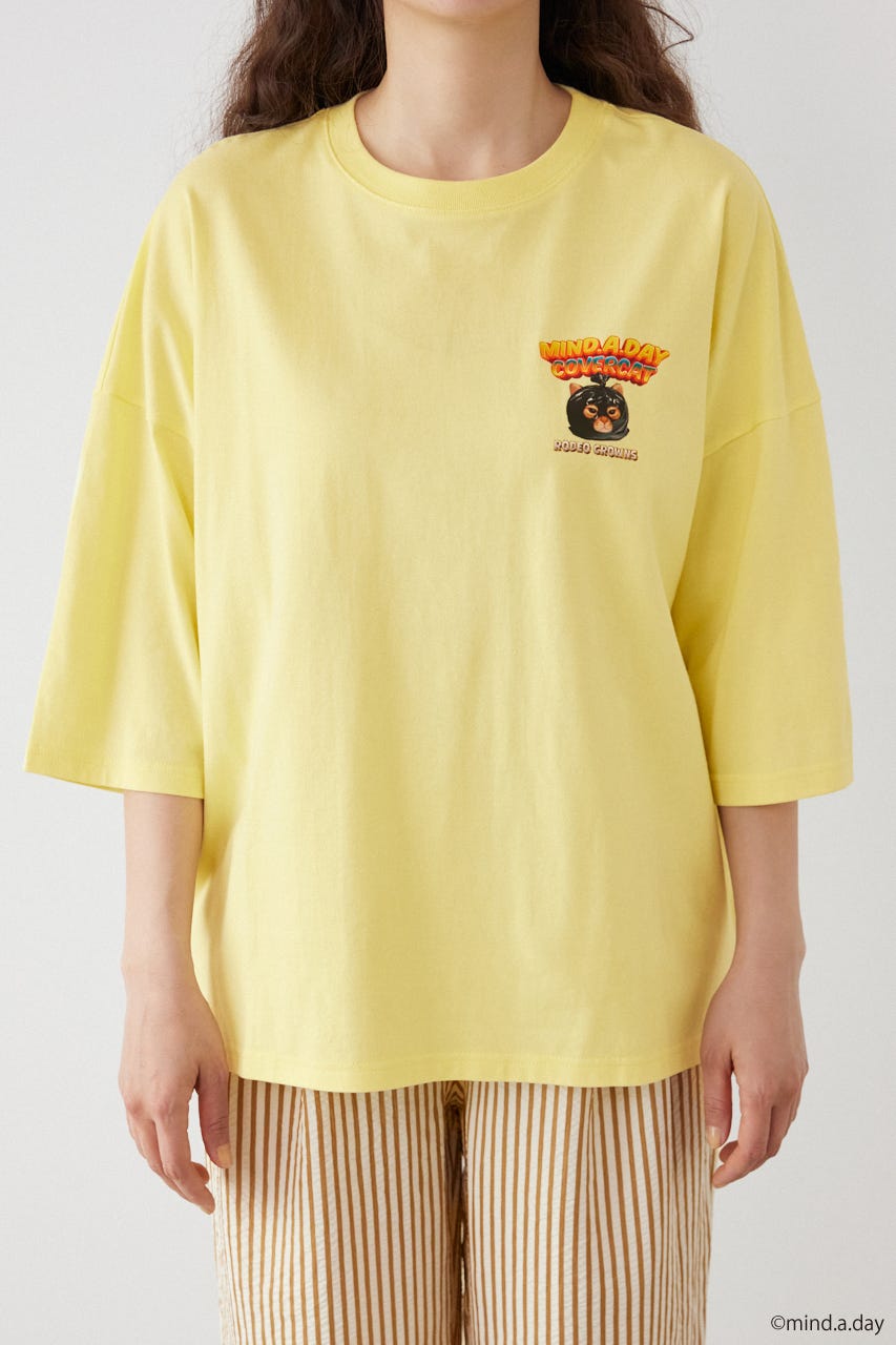 (MIND.A.DAY)SPECIAL FOODS Tシャツ L/YEL FREE