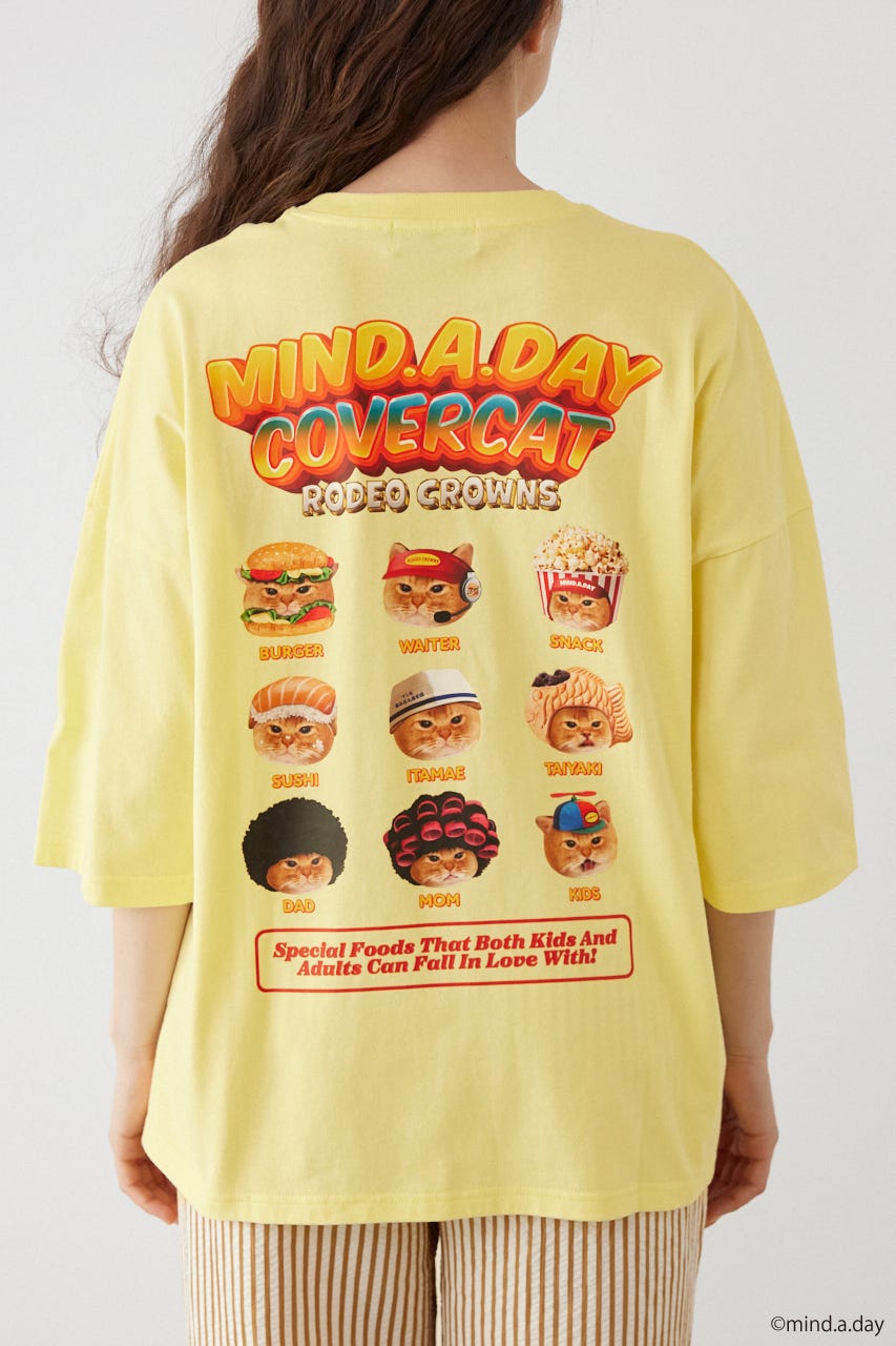 (MIND.A.DAY)SPECIAL FOODS Tシャツ L/YEL FREE