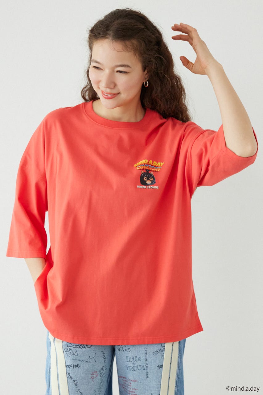 (MIND.A.DAY)SPECIAL FOODS Tシャツ RED FREE