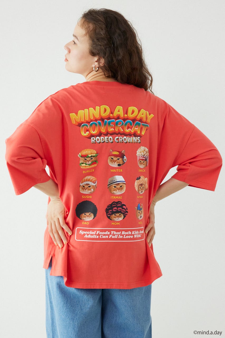 (MIND.A.DAY)SPECIAL FOODS Tシャツ RED FREE