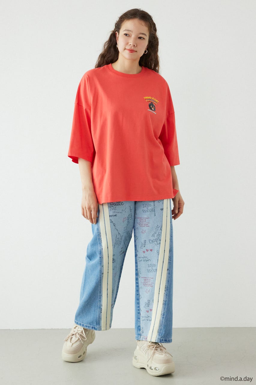 (MIND.A.DAY)SPECIAL FOODS Tシャツ RED FREE