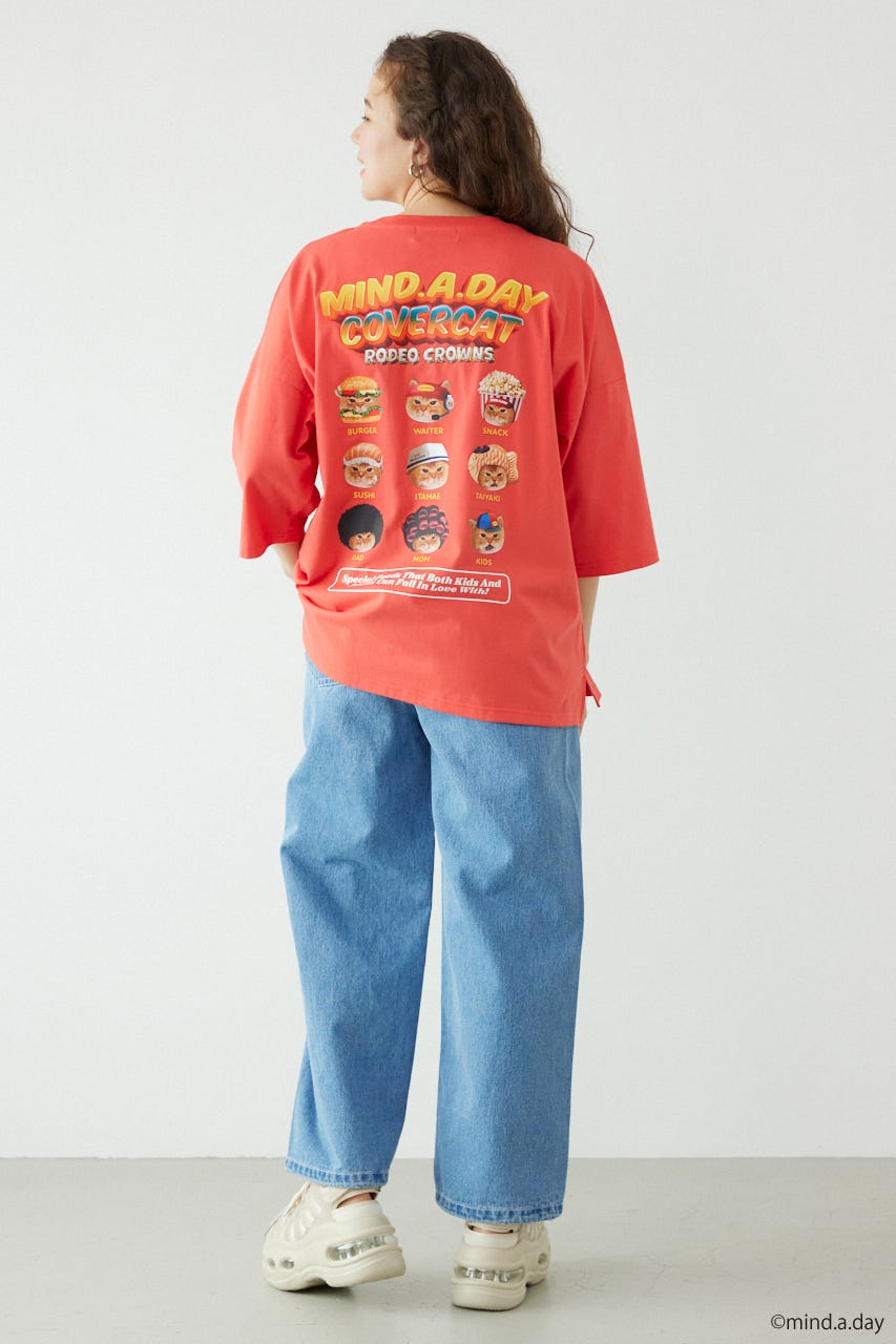 (MIND.A.DAY)SPECIAL FOODS Tシャツ RED FREE