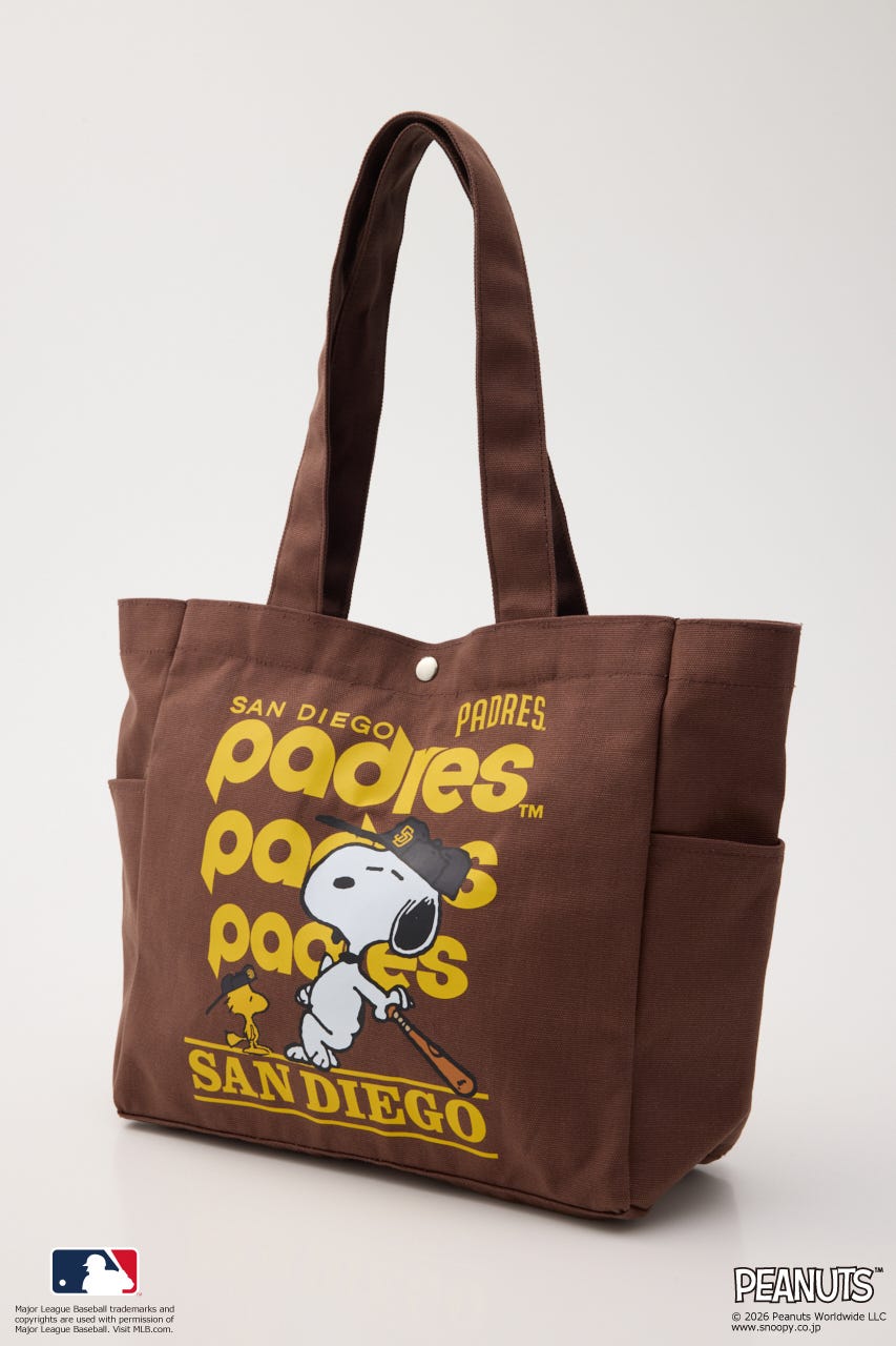 (MLBxPEANUTS)トートバッグ BRN FREE