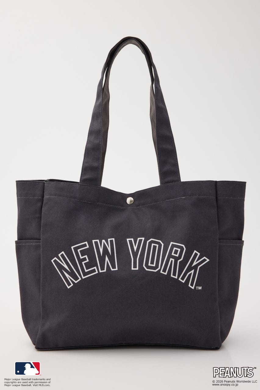 (MLBxPEANUTS)トートバッグ C.GRY FREE