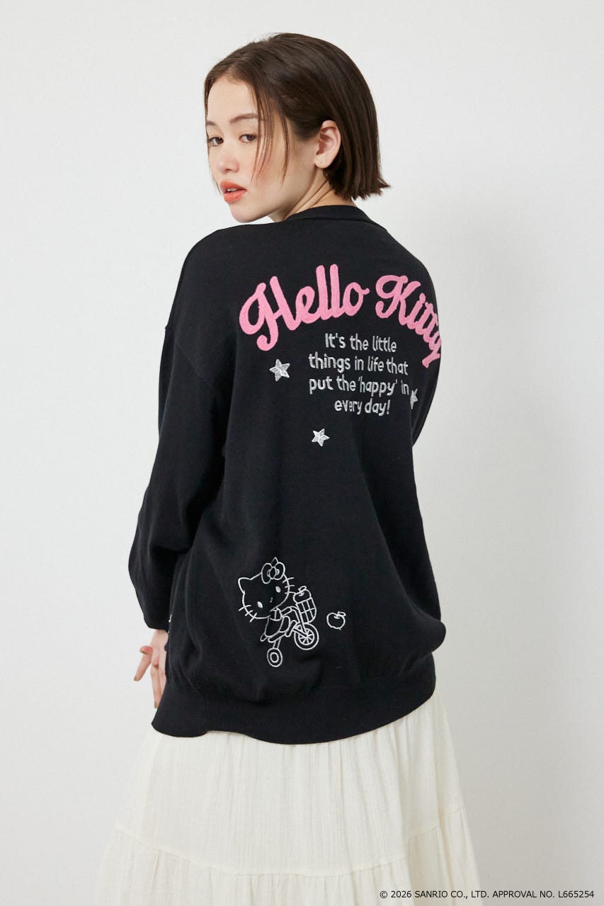 (サンリオキャラクターズ)シナモロールカーディガン BLK FREE
