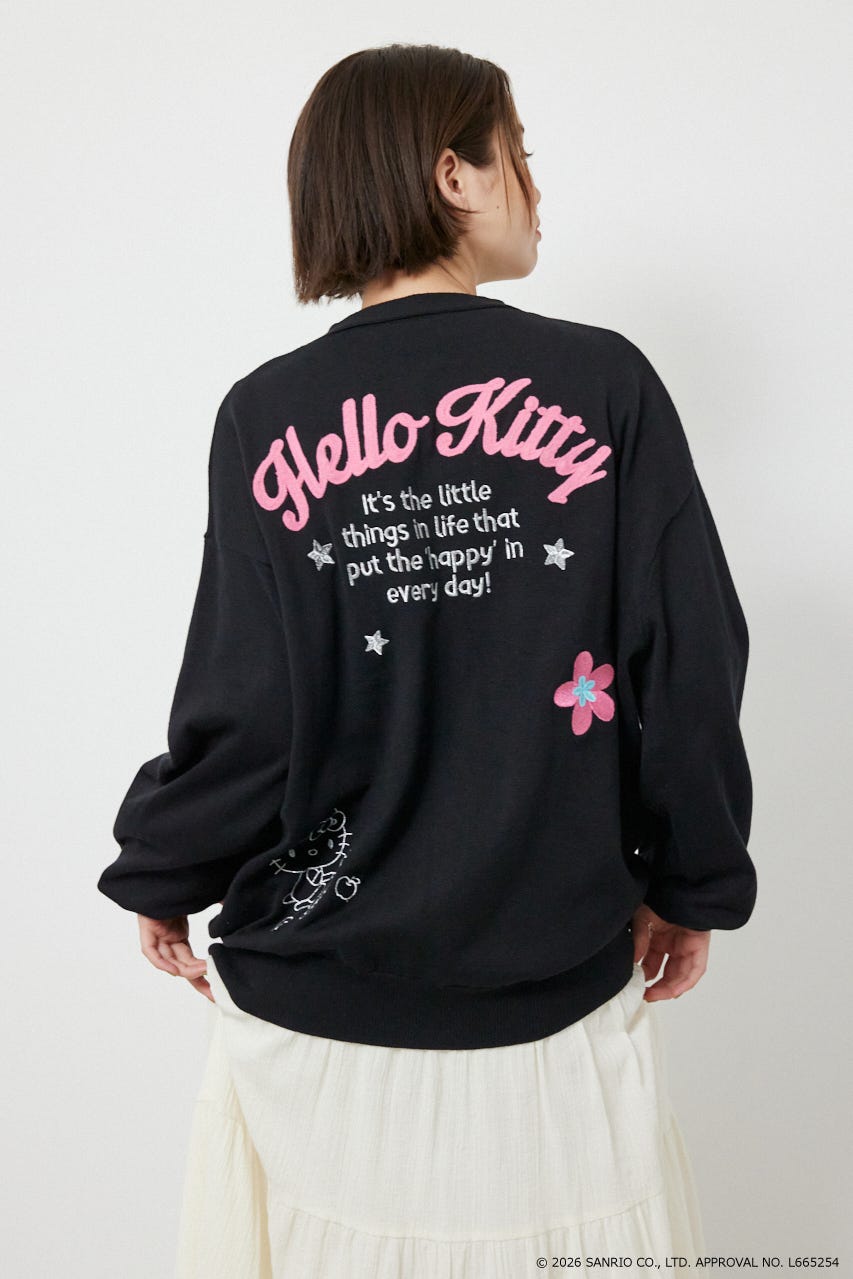(サンリオキャラクターズ)シナモロールカーディガン BLK FREE