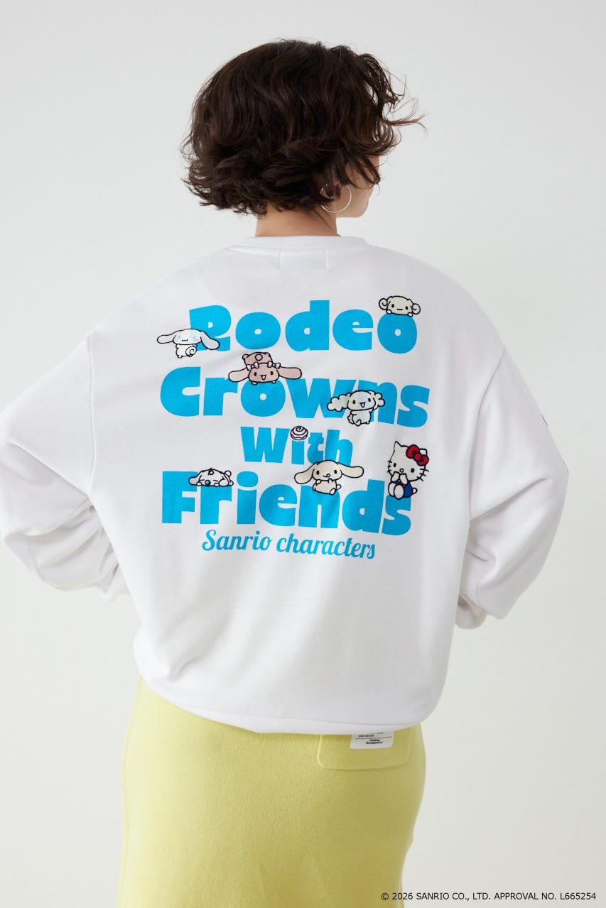 (サンリオキャラクターズ)スウェットトップス O/WHT FREE