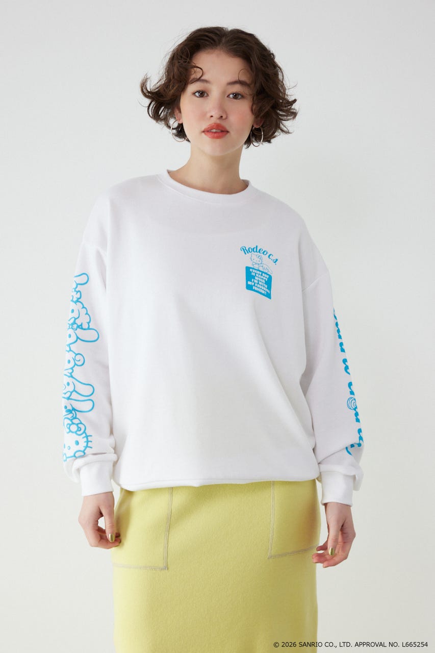 (サンリオキャラクターズ)スウェットトップス O/WHT FREE