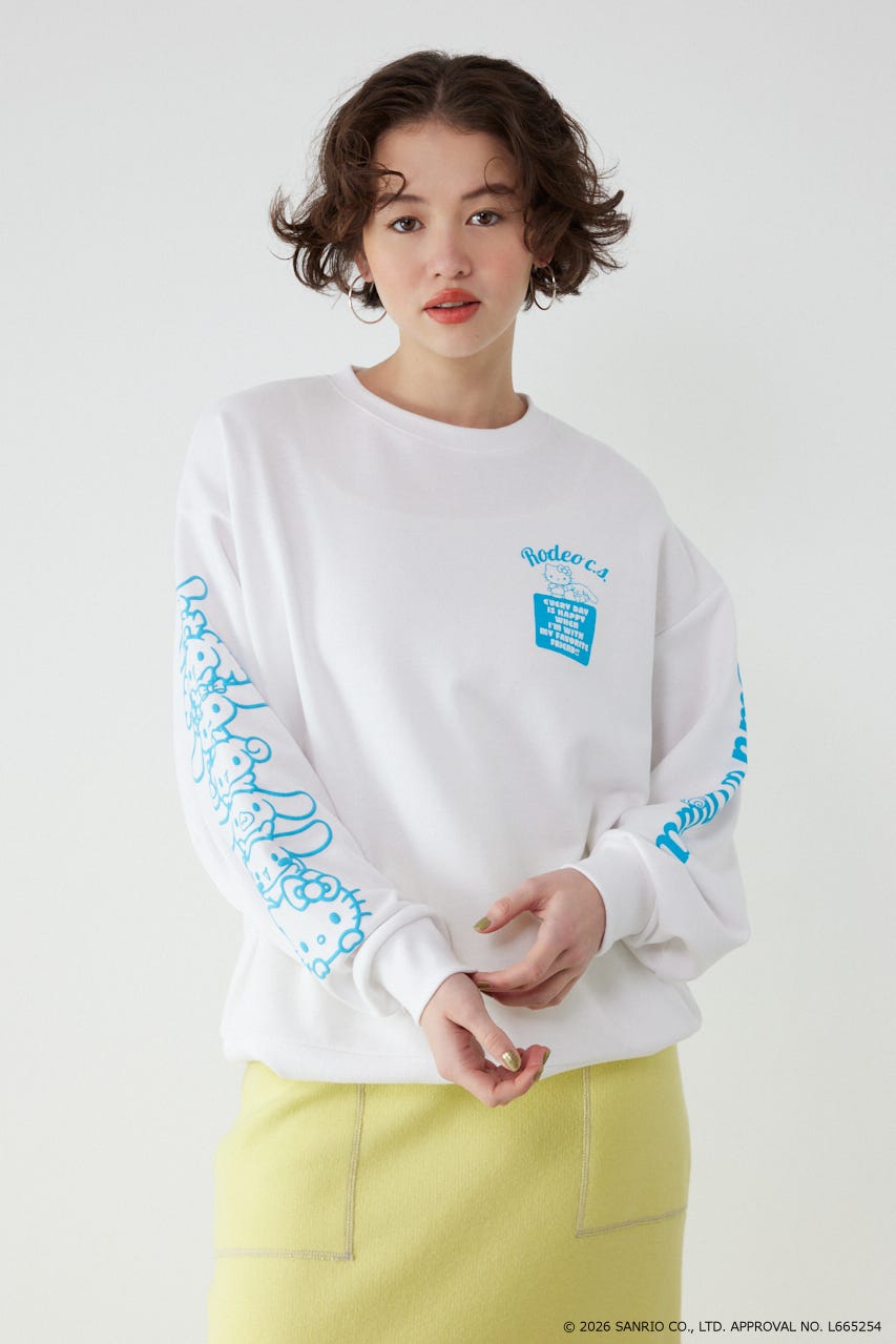 (サンリオキャラクターズ)スウェットトップス O/WHT FREE