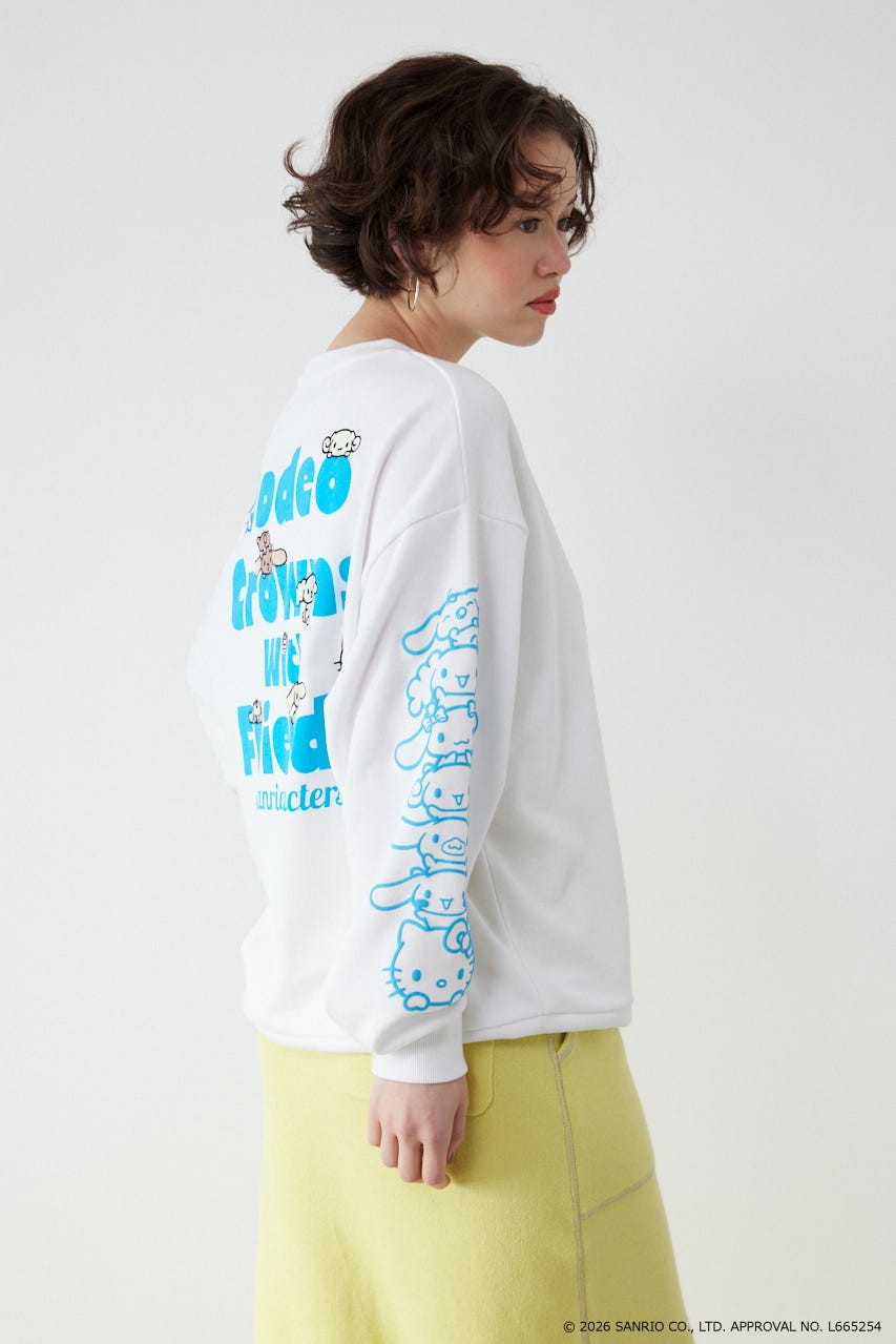 (サンリオキャラクターズ)スウェットトップス O/WHT FREE