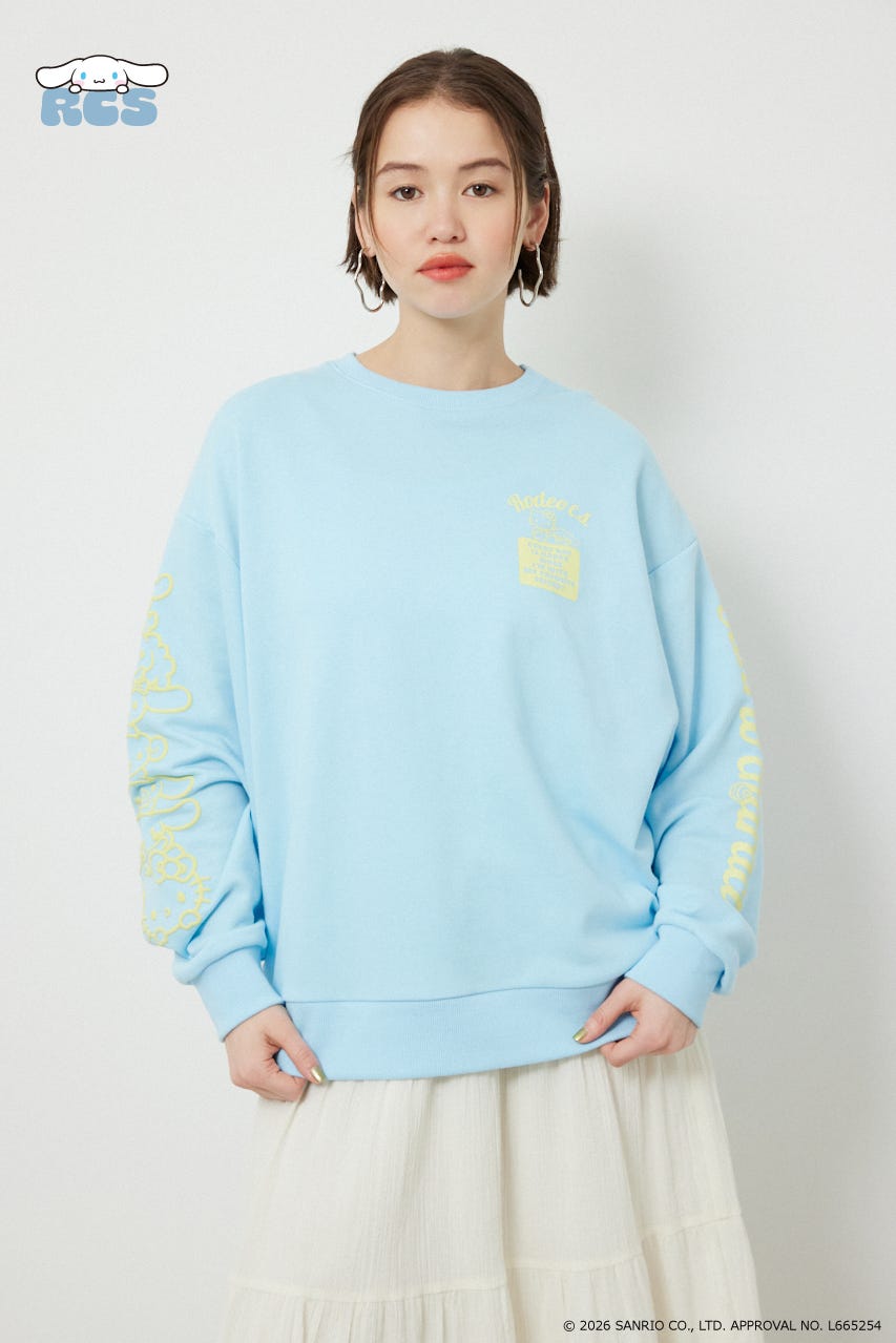 (サンリオキャラクターズ)スウェットトップス SAX FREE