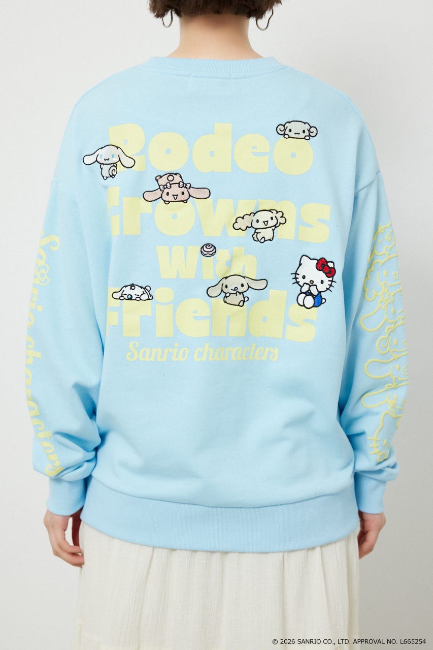 (サンリオキャラクターズ)スウェットトップス SAX FREE