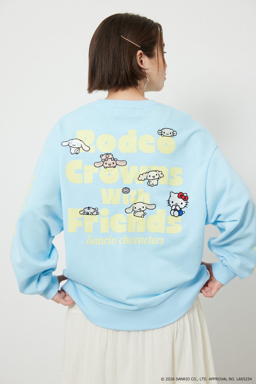 (サンリオキャラクターズ)スウェットトップス SAX FREE
