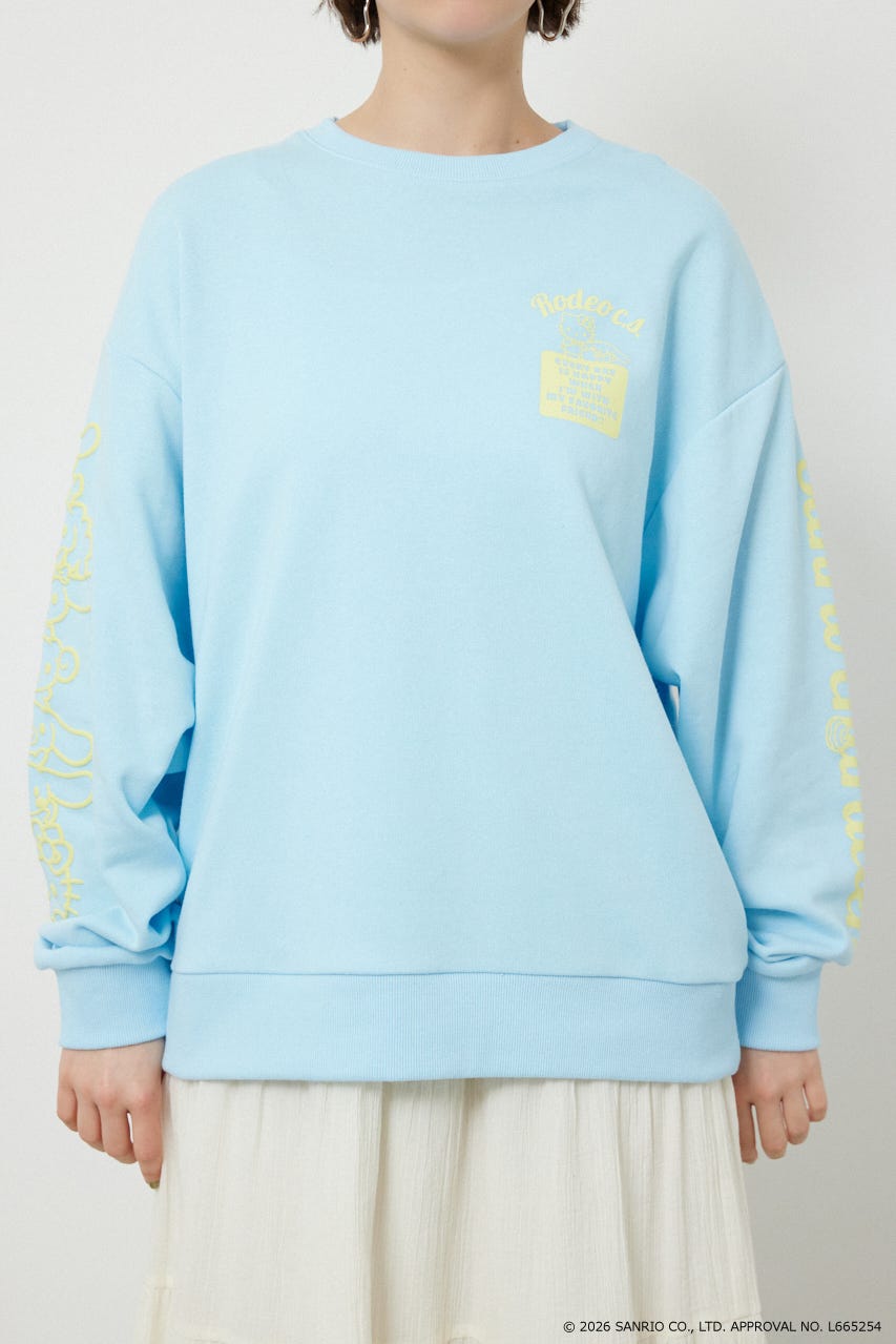 (サンリオキャラクターズ)スウェットトップス SAX FREE