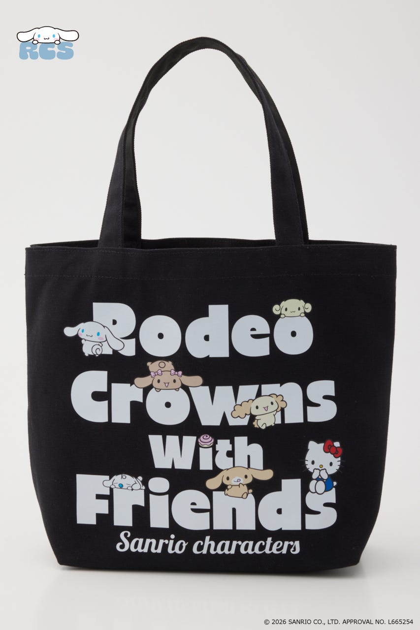 (サンリオキャラクターズ)トートバッグ BLK FREE