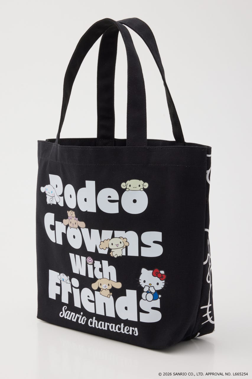 (サンリオキャラクターズ)トートバッグ BLK FREE
