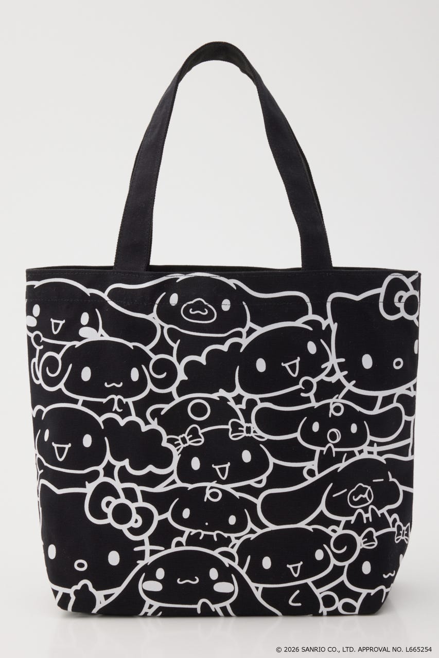 (サンリオキャラクターズ)トートバッグ BLK FREE