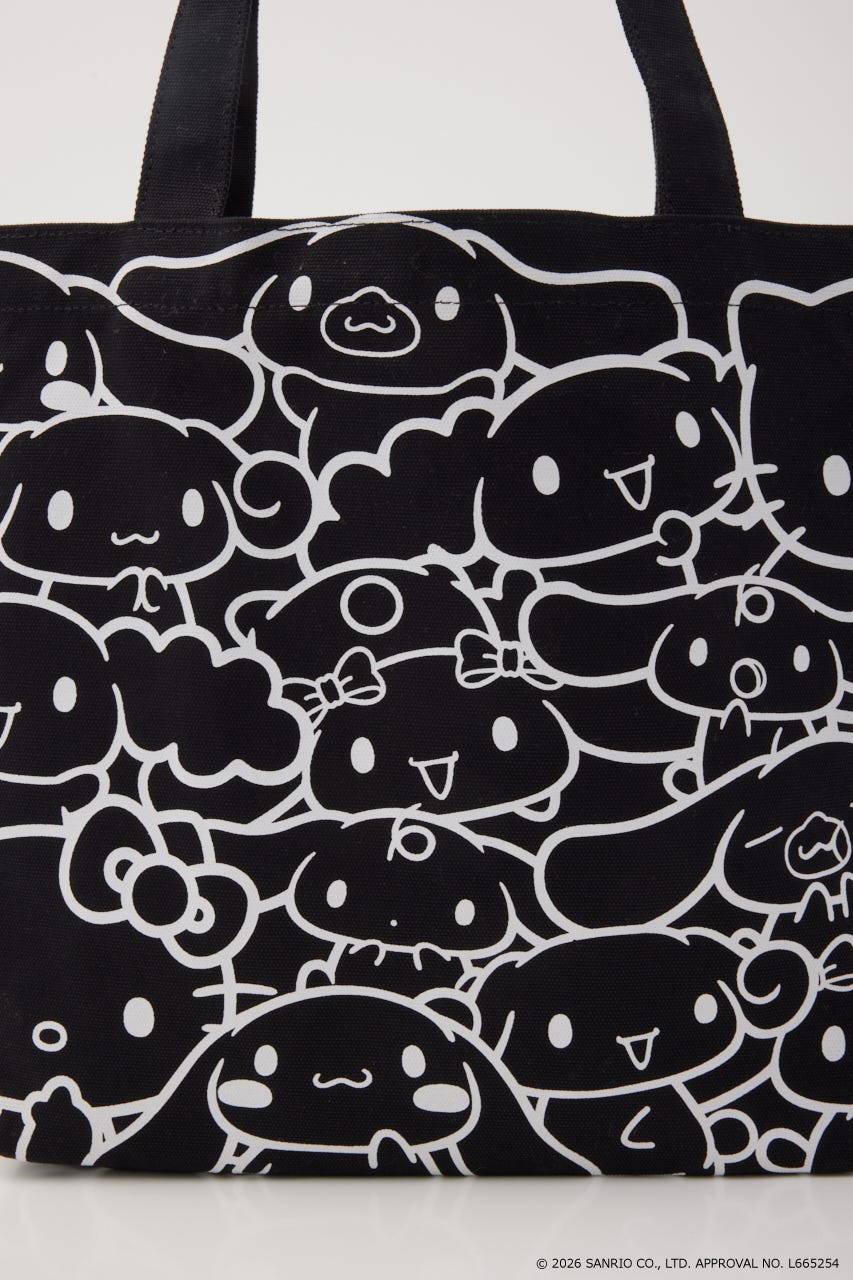 (サンリオキャラクターズ)トートバッグ BLK FREE
