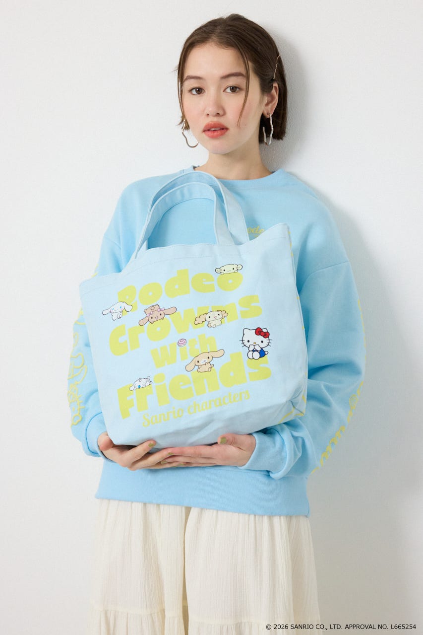 (サンリオキャラクターズ)トートバッグ SAX FREE