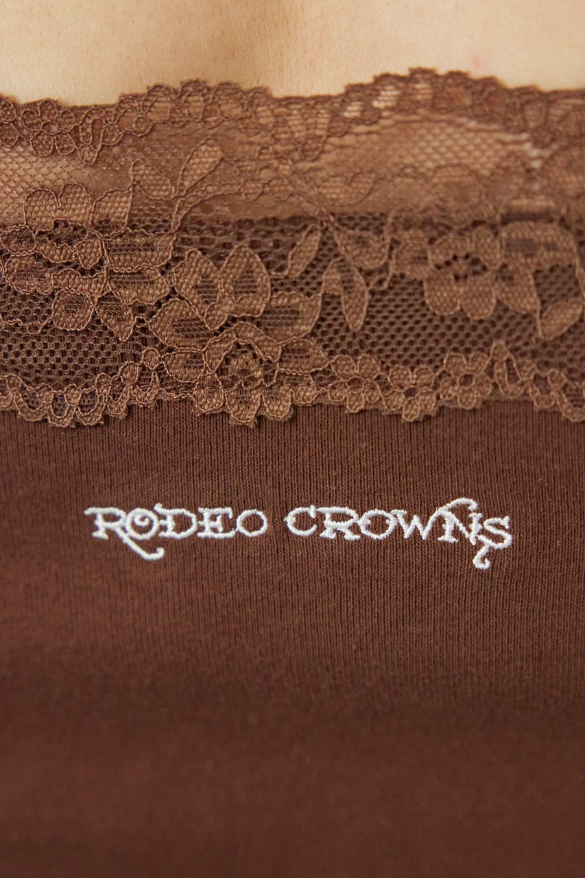 (Ed Hardy)レースキャミソール BRN FREE