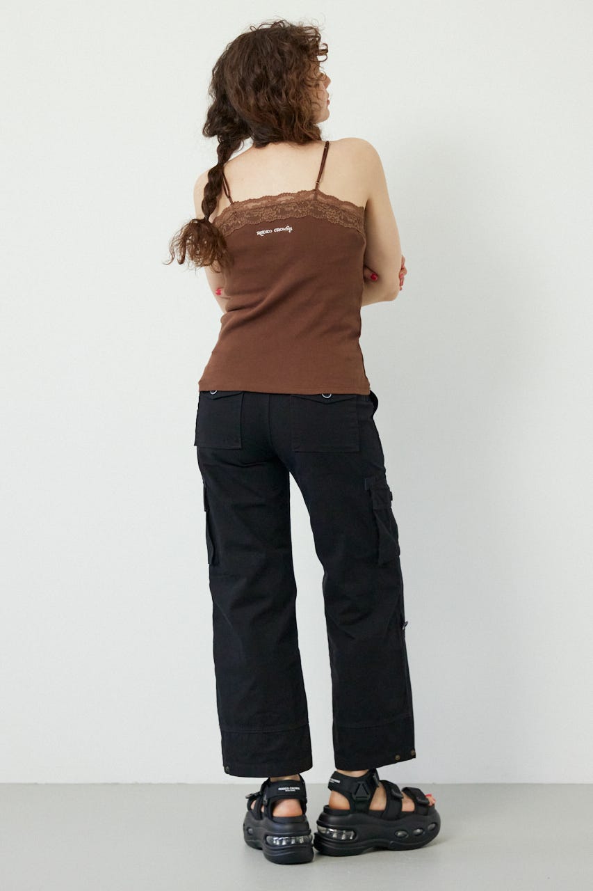 (Ed Hardy)レースキャミソール BRN FREE