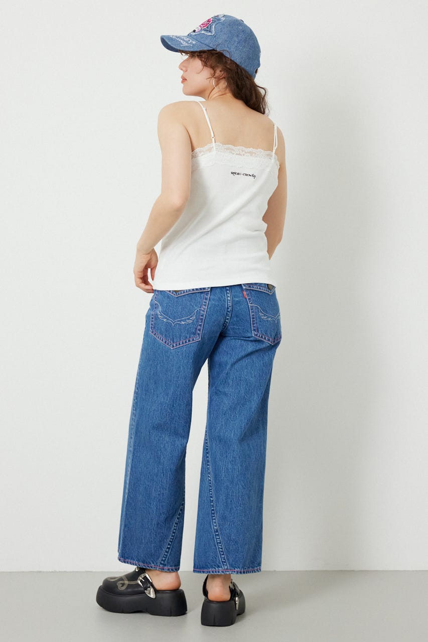 (Ed Hardy)レースキャミソール O/WHT FREE