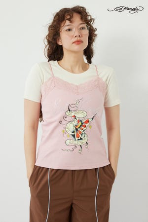 (Ed Hardy)レースキャミソール